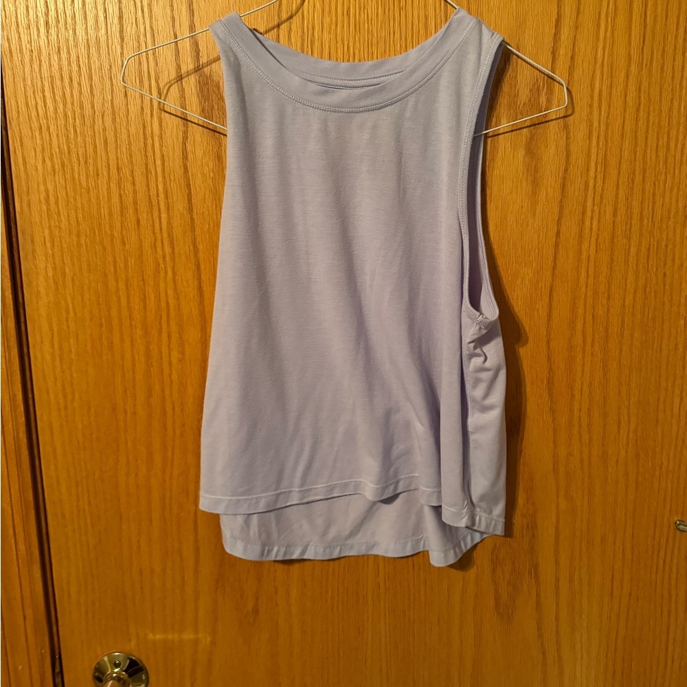 purple workout/everyday tank top